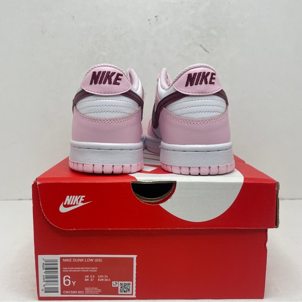 Nike Dunk Low GS “Pink Foam/Valentine’s” 2022 - Picture 4 of 4